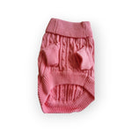 Combed Cotton Cable Knit Dog Sweater