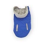 WEEKENDER QUILTED SWEATSHIRT DOG HOODIE Blue